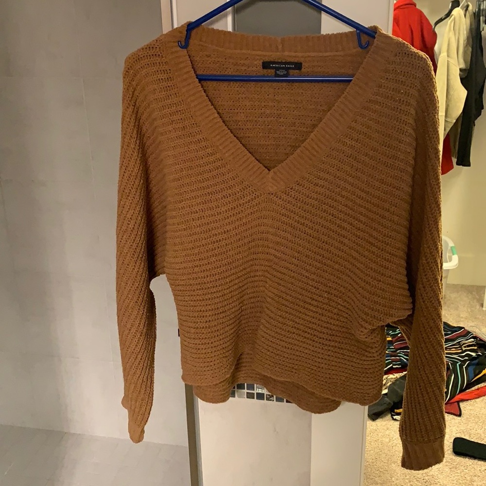 American eagle v-neck sweater